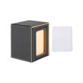 thumbnail image 4 of jinwen Card Deck Box Card Deck Storage Box, Transparent Window Album Card Holder Case Card Cards Case TCG Cards Protector Decks Case black khaki, 4 of 9