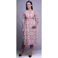 thumbnail image 2 of Bimba Robe Kurti Longue Indienne Imprimée, Tunique Droite, Robes pour Femmes, 2 of 5