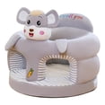 thumbnail image 1 of LOVEVER Cartoon Animals Support Sofa Chair Support Floor Seat Cartoon Animals Plush Toddler Sofa Chair Support Floor Seat Back Head Seat (just  no Fill), 1 of 5