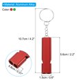 thumbnail image 2 of Unique Bargains Sifflet de Survie, Lot de 4 Sifflets de Sécurité à Son Fort pour la Randonnée, Rouge, Vert, 2 of 6