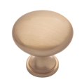 thumbnail image 1 of Peerless Round Champagne Bronze Knob, 10-Pk., 1 of 1