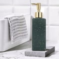 thumbnail image 1 of Birdeem Glass Foaming Soap Dispenser,Refillable Soap Dispenser with Square Design for Bathroom and Kitchen,Foam Pump Bottle for Hand Soap and Body Wash,11.8 Oz Capacity, 1 of 9