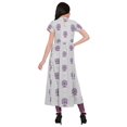 thumbnail image 3 of Moomaya Kurta à Manches Courtes Tunique d'Été Imprimée Kurtis à Fente avant pour Femmes, 3 of 5