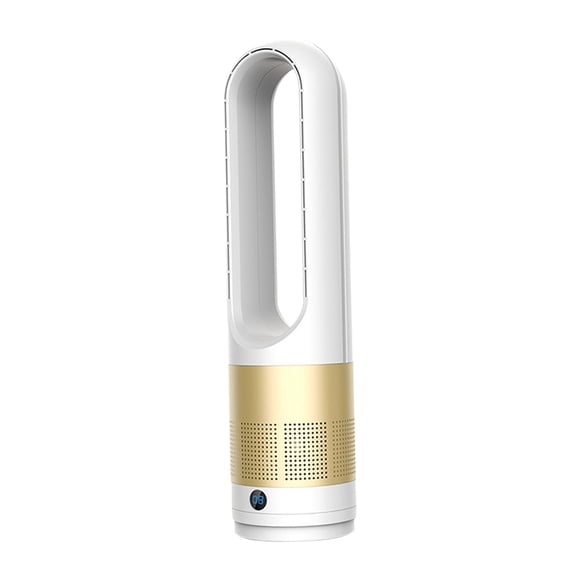 Abbracc Floor Fan Bladeless Fan, Desktop Quiet Oscillating Portable Cooling Fan, Cooling gold