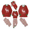 thumbnail image 2 of MASRIN Matching Pjs For Family Christmas Pajamas for Family Pjs Matching Set Family Christmas Pajamas Soft Xmas Pajamas Matching Sets Top Pants Christmas Hat Pjs, 2 of 5