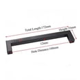 thumbnail image 3 of Birdeem Kitchen Cabinet Handles,Black Cabinet Pulls,Black Stainless Steel Kitchen Cabinet Door Handles Kitchen Cabinet Door Handle,Modern Drawer Pulls,Black Cabinet Pulls,Black Door Handle, 3 of 7