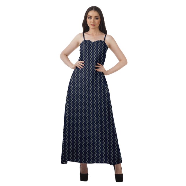 Moomaya Tenues d'Été en Rayonne Imprimée Robes pour Femmes Tenue Décontractée Vêtements pour Dames