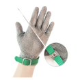 thumbnail image 1 of Stainless Steel Ring Mesh Gloves Anti Cut Knife Resistant Chain Mail Hand Protection Kitchen Butcher Glove Apply To Wood Carving, Carpentry And Knife Working ,Wear Resistant, 1 of 7