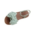 thumbnail image 2 of Wensltd Versatile Flat Sandals Women Solid Color Open Toe Outdoor Beach Sandals, 2 of 9