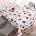 thumbnail image 1 of Agiferg Waterproof and Oil Proof Table Cloth For Kitchen Decorative Dining Table Cover, 1 of 2