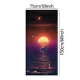 thumbnail image 4 of Microfiber Beach Towel 30x60 Inch, Lightweight Sandproof Beach Blanket, Quick-Dry Colorful Bath Towel, Multi-Purpose for Travel, Swimming Pool, 250g, Soft & Durable for All Seasons, 4 of 4