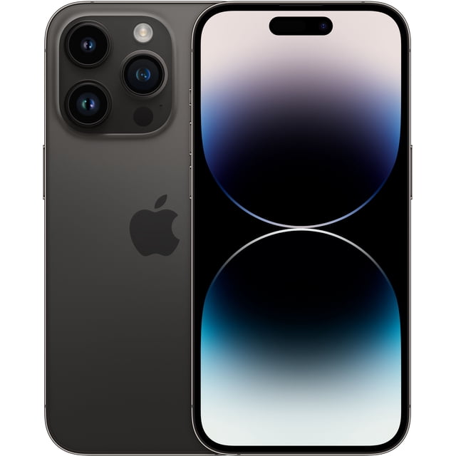Apple iPhone 14 Pro Reconditionné 128 Go Noir Spatial LTE Cellulaire MPXU3VC/A