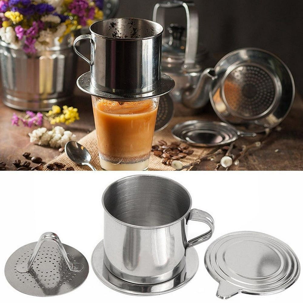 EASTIN BETTERLIFE Steel Vietnamese Coffee Drip Press Single Maker For Office L0Z0 T0I1