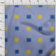 thumbnail image 2 of oneOone Cotton Silk Fabric Small Motif Ikat Print Sewing Fabric BTY 42 Inch Wide, 2 of 4
