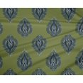 thumbnail image 4 of oneOone Polyester Lycra Fabric Leaves Block Print Fabric By The Yard 56 Inch Wide, 4 of 4