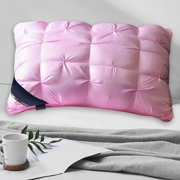 Fwttom Pillows Pillows, Hotel Pillow Ultra Soft Pillow Core Protects The Cervical Vertebrae Household Pillow Core Velvet Twisted Pillow 18.89x 29.13In