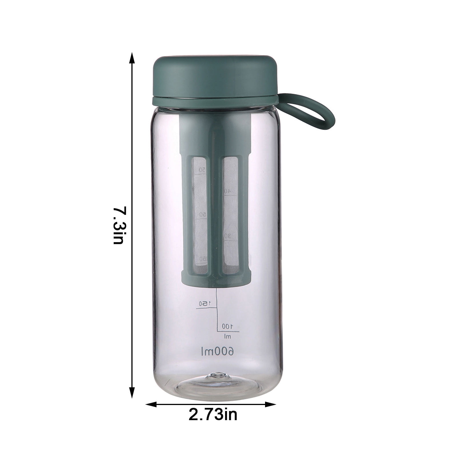 Take with One Water Cup - Brewing Tea Take with One Cup Portable Understandable Cold Brew Coffee Take with One Water Cup - Cold Brew Cup - (600Ml) - Bpa Free