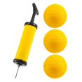 thumbnail image 3 of Roundnet Game Ball Replaceable Competitive Balls Mini Volleyball 6-Pack with Pump, 3 of 5