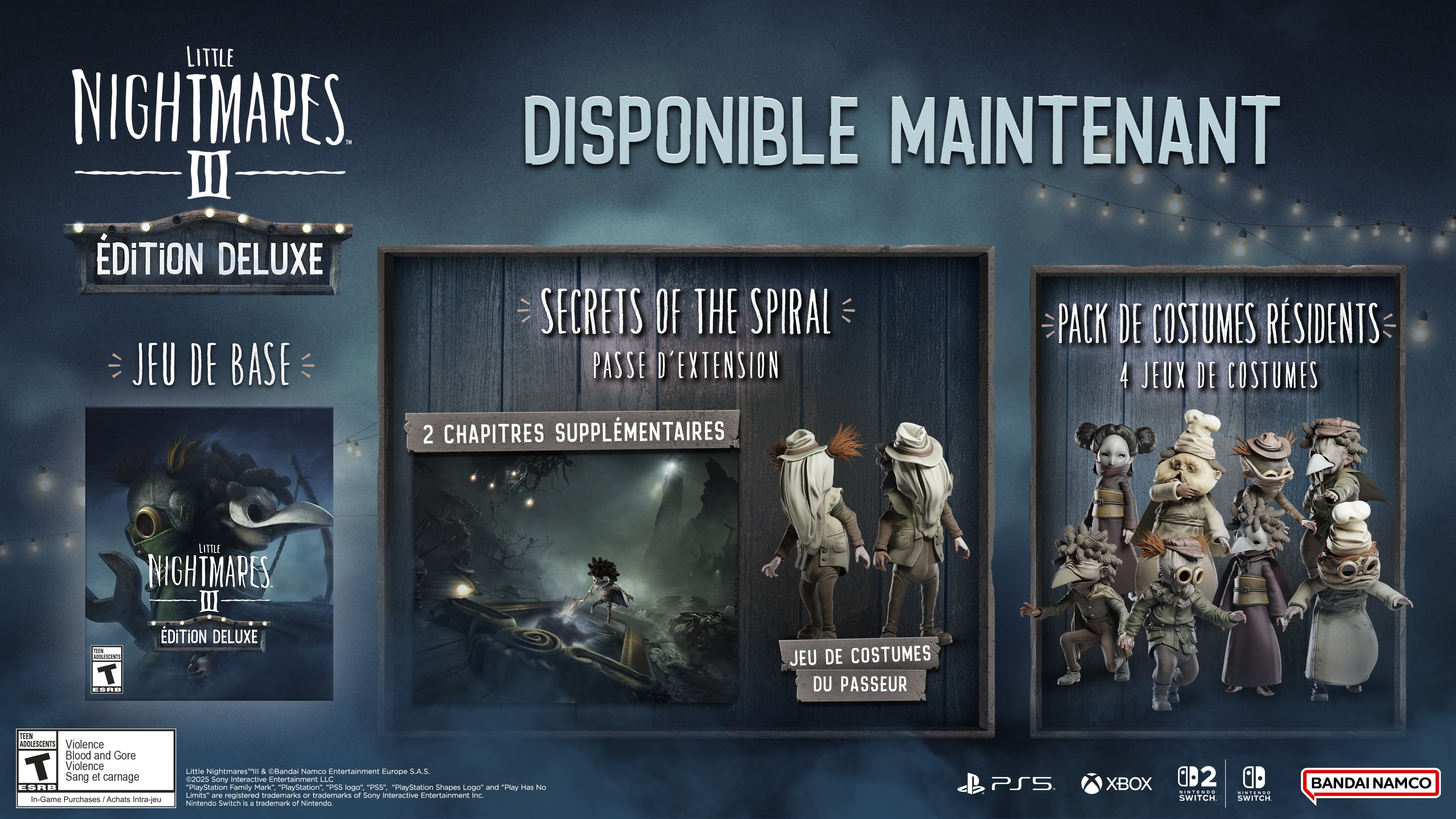 Jeu vidéo Little Nightmares III Édition Deluxe pour (NSW2)