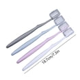 thumbnail image 2 of Brosse à Dents au Charbon, Lot de 4, Brosse à Dents à Poils Souples pour Adultes, Ensemble Multipack de Brosses à Dents à Poils Fins pour Dents et Gencives Sensibles, Prise Antidérapante, 2 of 6
