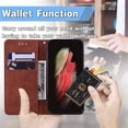 thumbnail image 2 of Case for Nokia C2 2nd Edition Durable Magnetic PU Leather Card Holder Wallet Flip Cover, 2 of 5