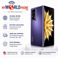 thumbnail image 2 of Huawei - Honor Magic V2 16,3 cm (6,43 Pouces) Double SIM Android 13 5G USB Type-C 16 Go 512 Go 5000 mAh Violet, 2 of 16