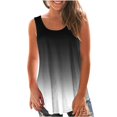 thumbnail image 1 of Yuyuzo Débardeurs pour Femmes Été Sans Manches T-Shirt Décontracté Col Rond Chic Color Block Blouse Fluide de Plage, 1 of 6