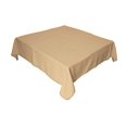thumbnail image 4 of LA Linen TCpop52x52-KhakiP03 Polyester Poplin Square Tablecloth, Khaki - 52 x 52 in., 4 of 4