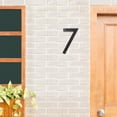 thumbnail image 5 of Meitianfacai 5 Inch Modern Metal House Numbers Black Door Number House Address Letters And Numbers For Outside Signs, 5 of 5