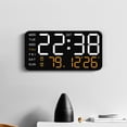 thumbnail image 1 of Dianli Réveil Numérique Multifonction à DEL avec Affichage de la Date et de la Température, avec Double Alarme, Répétition, Chargement USB, Luminosité Réglable, Grand Écran, Table de Chevet, 1 of 6