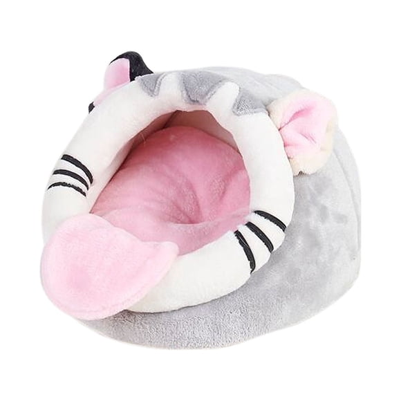 LSLJS Confortable Plusch Hamster Haustier Mat Fourrure de Bett Cravate Schlaf Schlafbett