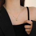 thumbnail image 4 of Wweixi Collier Clavicule Chaînes Coeur Pendentif Mode Décor Bijoux Cadeau, 4 of 6