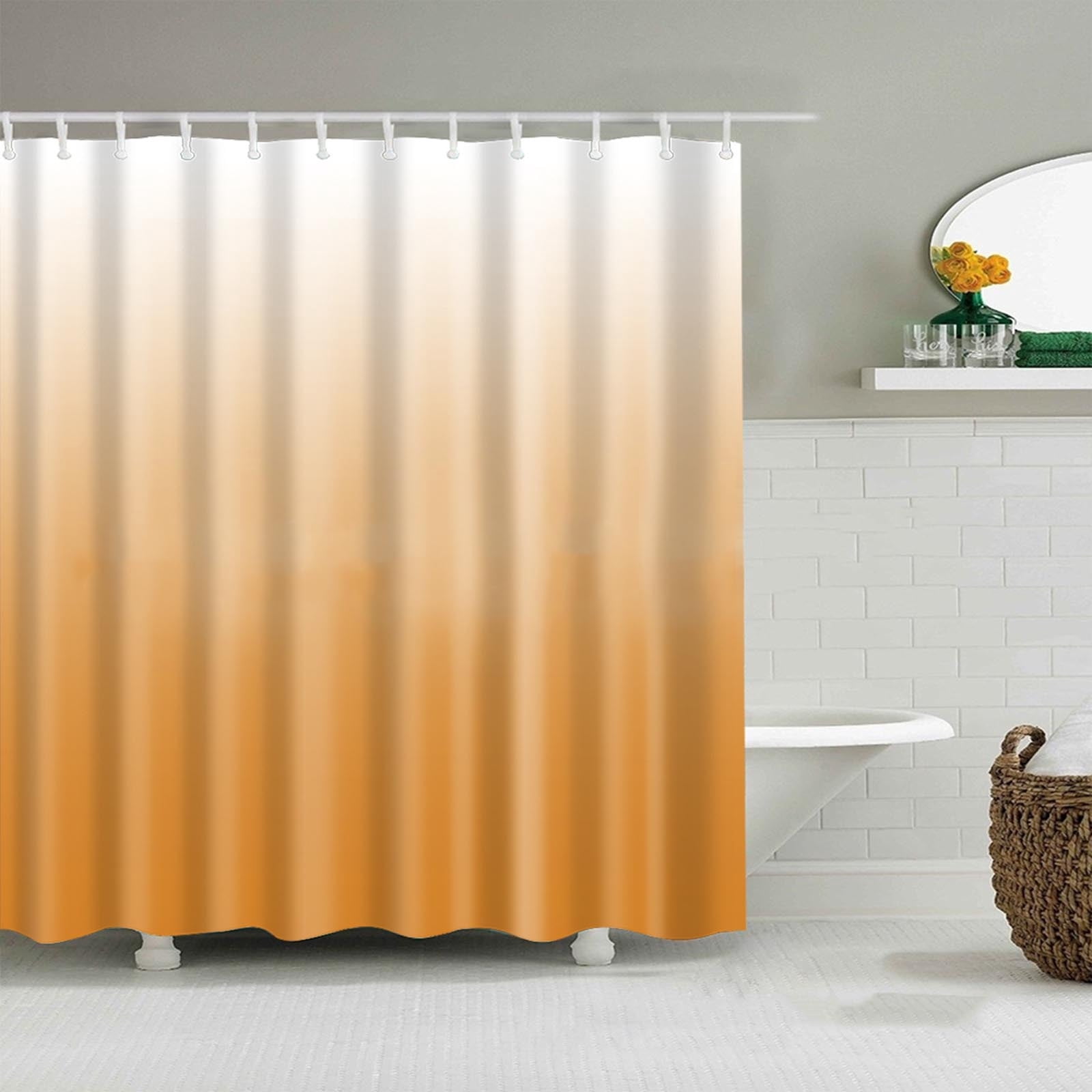 Aidoshy Various Patterns Shower Shower Curtain Bathroom Shower Curtain Digital Printing Polyester Shower Curtain Shower Curtain Liner Bathroom