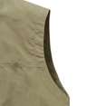 thumbnail image 3 of Grrvtrz Mens Outdoor Work Photo Cargo Safari Fishing Travel Vest Jacket Multi Pockets, 3 of 3