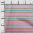 thumbnail image 1 of oneOone Organic Cotton Voile Fabric Chevron & Greek Key Block Print Fabric BTY 42 Inch Wide, 1 of 4