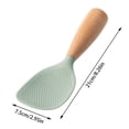 thumbnail image 3 of Binwennn Grand Ensemble de Table à Manger Ronde pour 4, Ensemble de Table de Cuisine Ronde Moderne, Table à Manger, Tapis Alimentaire, Poignée en Bois en Silicone de Qualité Alimentaire, Cuillère à Riz Résistante à la Chaleur Antiadhésive, Cuillère de Service pour Riz, Ménage, Riz, 3 of 3