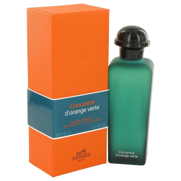 Hermes D'orange Vert Concentré par Hermes pour Hommes. Vaporisateur Eau de Toilette 3,3 Onces (Édition Limitée)
