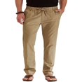 thumbnail image 2 of Casual Fashion Pants for Men  Solid Elastic Waist Straight Trousers, 2 of 5