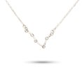 thumbnail image 3 of Ins Constellations Theme Friendship Necklace Rhinestone Comfortable Delicate with Display Card Pendant for Lover Festival Gifts Pisces Silver, 3 of 6