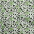 thumbnail image 1 of oneOone Polyester Spandex Green Fabric Floral Retro Sewing Material Print Fabric By The Yard 56 Inch Wide, 1 of 5