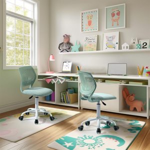 Homy Casa Ensemble de 2 chaise de bureau pivotante pour étudiant