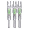 thumbnail image 2 of Lighted Archery Nocks, 3PCS Automatic Lighting Outdoor Lighted Nocks 4.5cm  for Shooting Blue,Red,Green,Colorful, 2 of 7