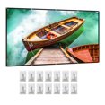 thumbnail image 2 of 150 Inch 4K HD Portable Foldable Projector Screen for Indoor Outdoor Home Theater Office Meeting, 2 of 7