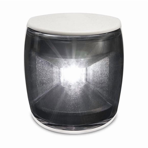 Hella Marine Lights Navigation Light 017.462-111 NaviLED PRO; Stern Light; Less Than 2 Watt Power Consumption; 3 Nautical Miles Visible Distance; IP67 Protection; LED Bulb; Clear Lens; White; Acrylic