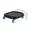 thumbnail image 2 of Ab Slider WheelCore Exercise Equipment with 360° Swivel Wheels & Knee Pads for Full-Body Workouts at Home, 2 of 9