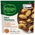 thumbnail image 1 of bibigo Mini Wontons Chicken and Vegetable Dumplings, 680 GR, 1 of 10