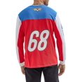 thumbnail image 4 of WRANGLER® x HOT WHEELS™ MEN'S LONG SLEEVE COLORBLOCKED TEE, 4 of 9