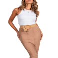 thumbnail image 1 of Women Solid Color Tank All-match Slim Stylish Sleeveless Crop Top, 1 of 7