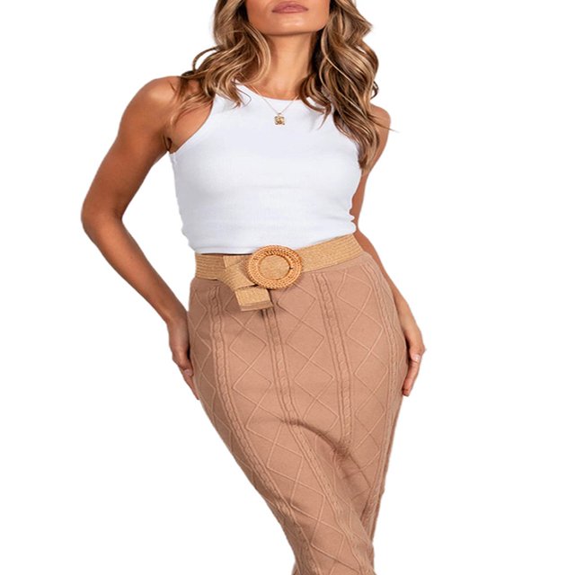 Women Solid Color Tank All-match Slim Stylish Sleeveless Crop Top