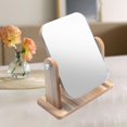thumbnail image 1 of Makeup Mirror Black Frame Rustic Finish, Vanity Dresser Bedroom L, 1 of 8